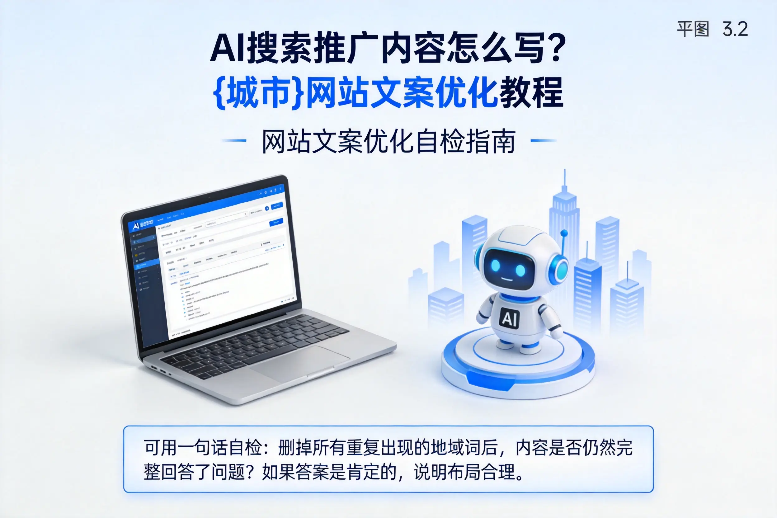 AI搜索推广内容怎么写？贵州网站文案优化教程