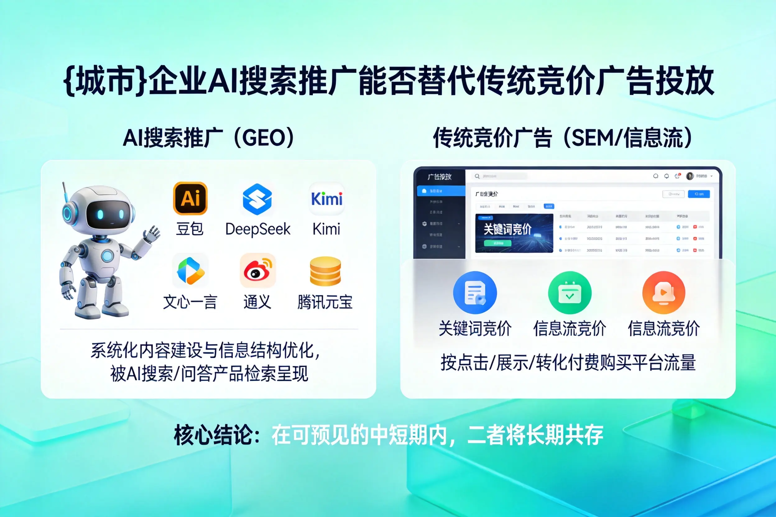 贵州企业AI搜索推广能否替代传统竞价广告投放