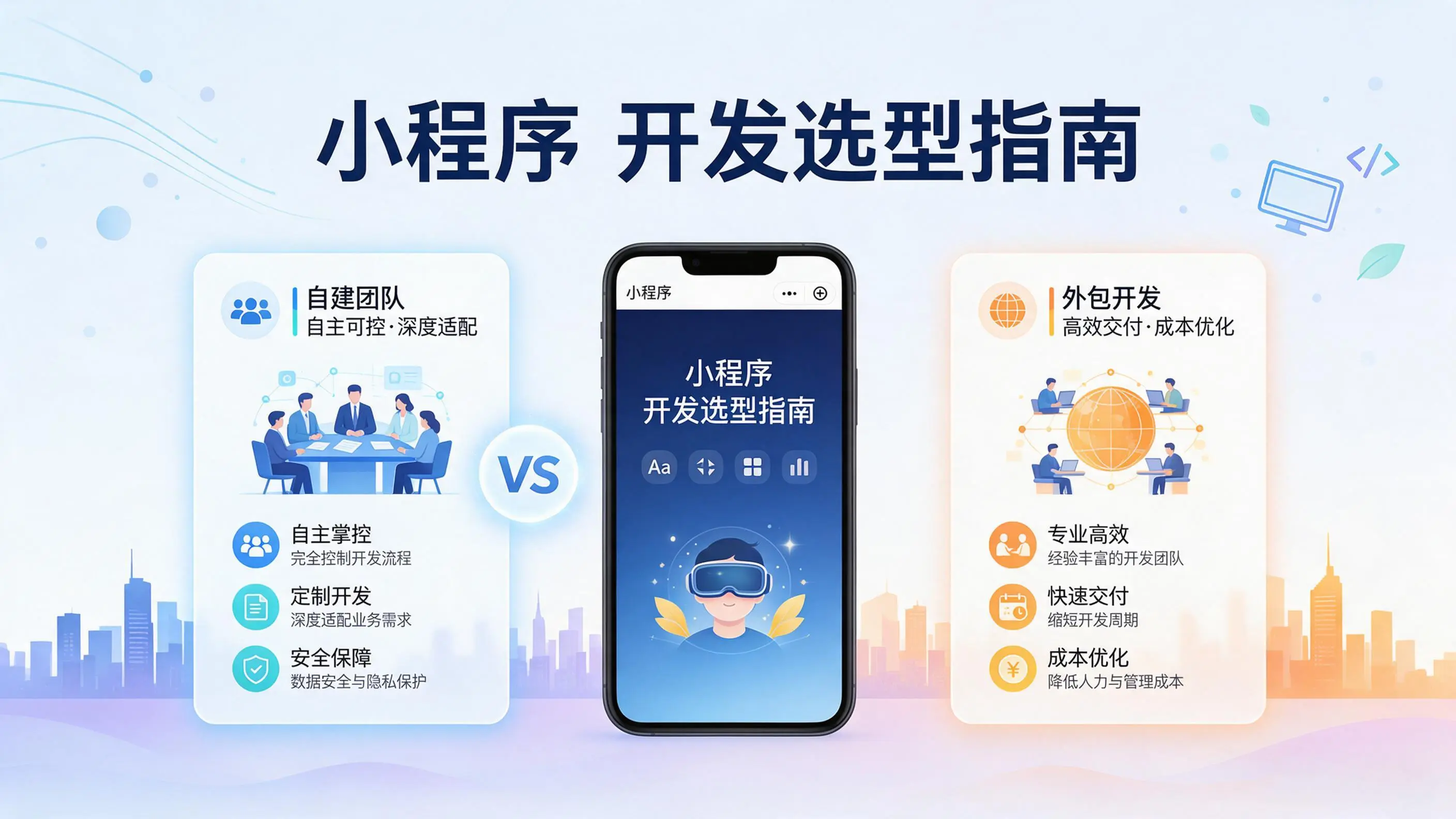 贵州小程序开发选型指南：自建团队与外包的优劣对比分析