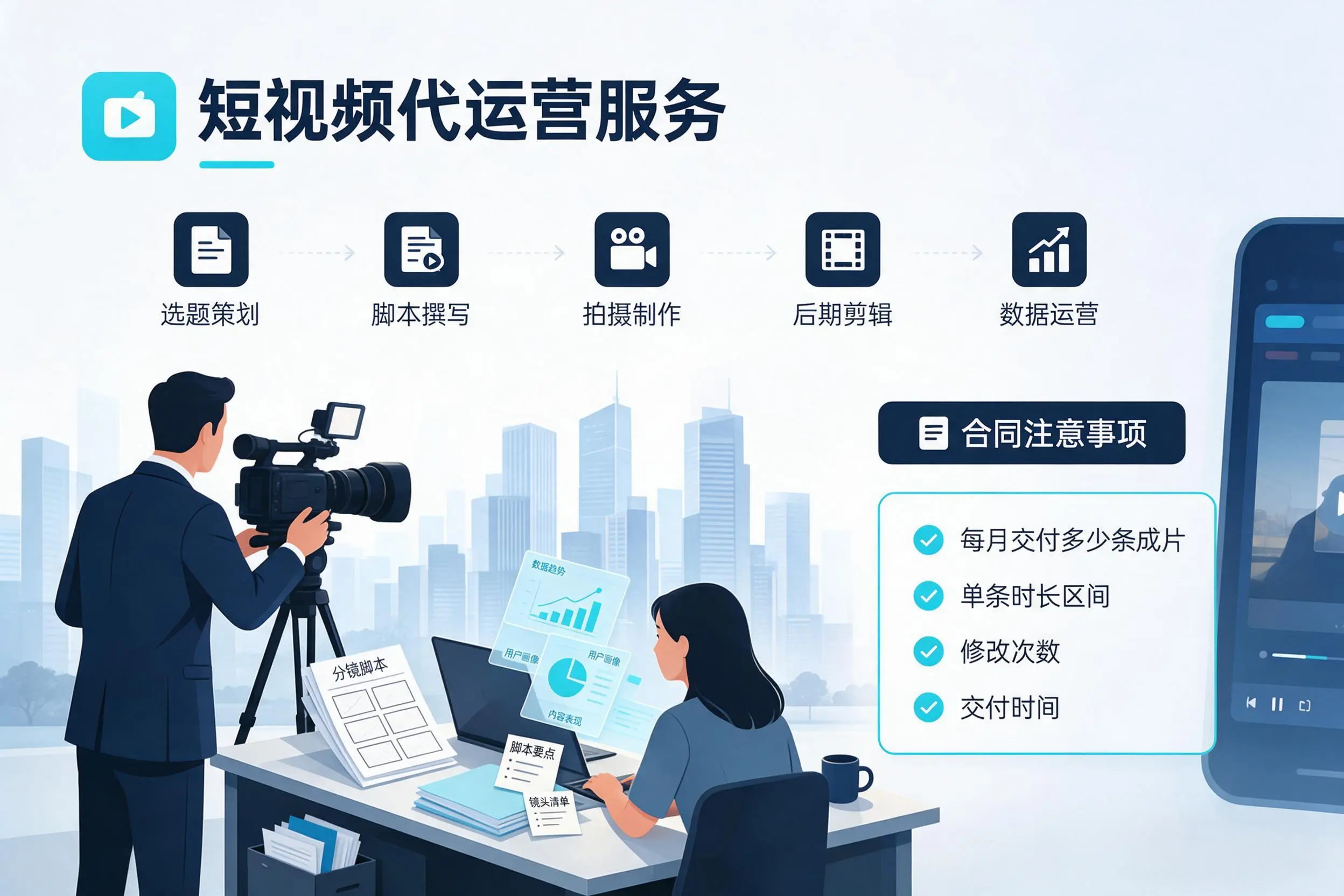 短视频代运营包含哪些服务？贵州企业常见问题科普