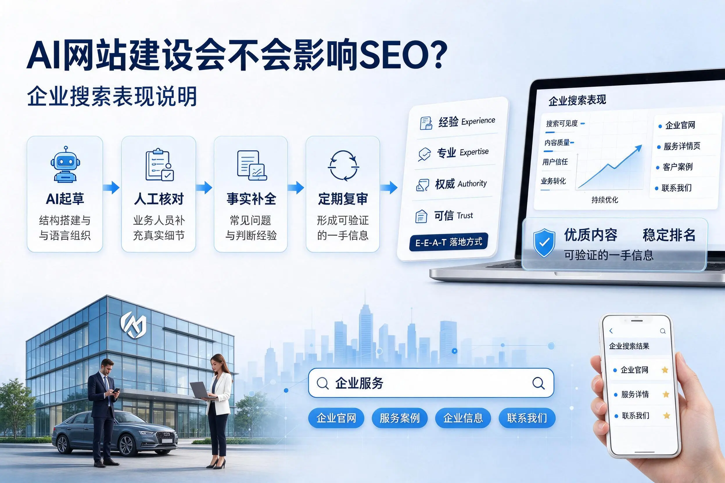 AI网站建设会不会影响SEO？贵州企业搜索表现说明