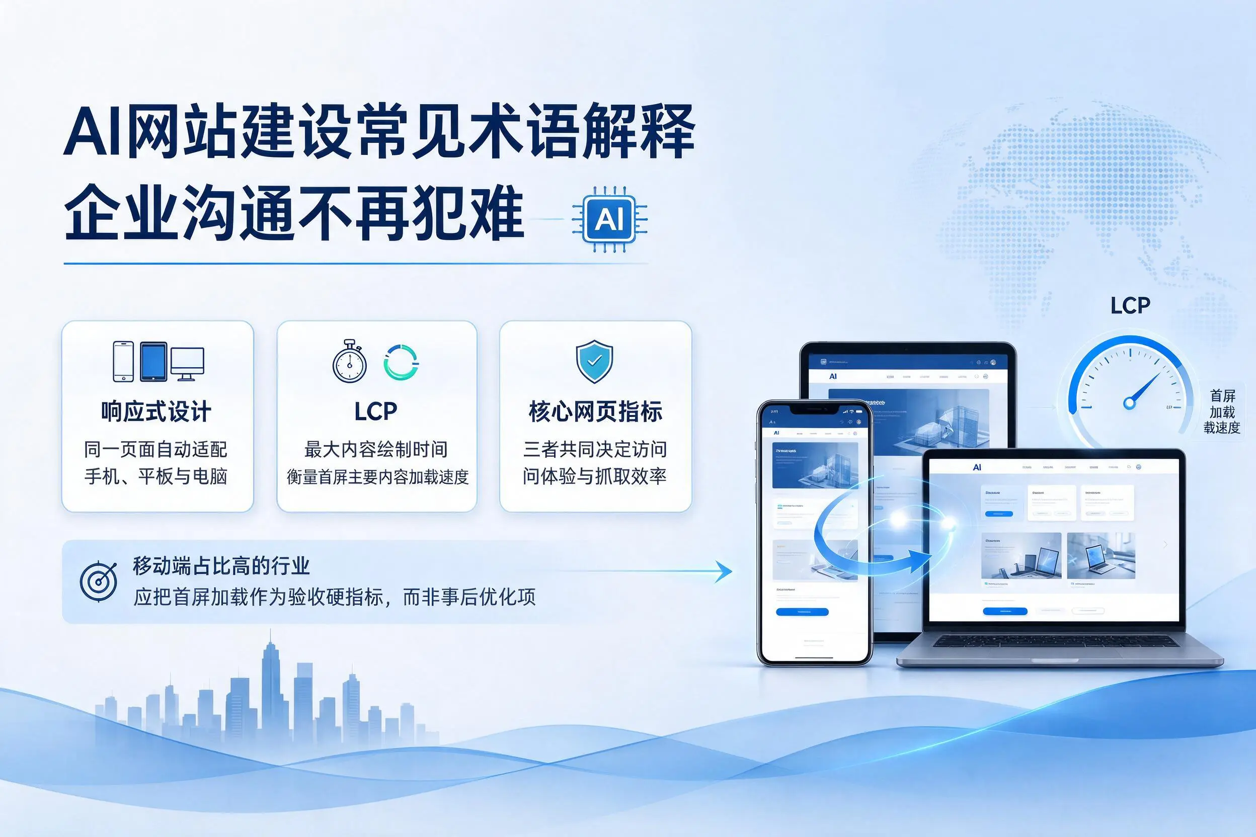 AI网站建设常见术语解释,贵州企业沟通不再犯难